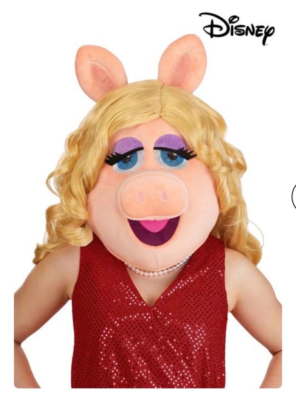 Disney Muppets Miss Piggy Adult Mask Costume